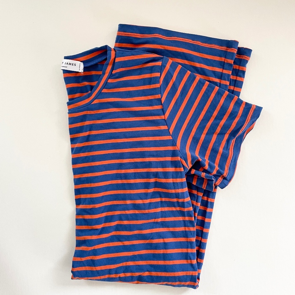 Sonnet James striped tshirt dress